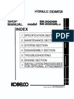 Kobelco SK200SR, SK200SRLC Hydraulic Excavator Service Repair Manual Instant Download (Book Code No. S5YB0002E)