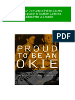 Ebooks File Proud To Be An Okie Cultural Politics Country Music and Migration To Southern California 1st Edition Peter La Chapelle All Chapters