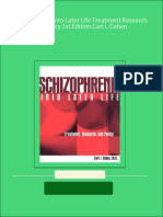 (FREE PDF Sample) Schizophrenia Into Later Life Treatment Research and Policy 1st Edition Carl I. Cohen Ebooks