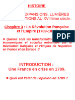 Histoire Chap 2 La Révolution Et L'empire