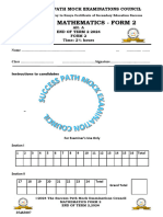 f2 Maths t2 2024