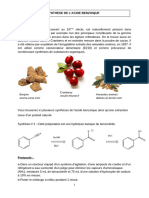 TP Ou TD Acide Benzoique
