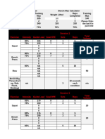 Block 8 - Strength Development 1