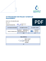 Vp-Gen-Prc-005 VP Procedure For Project Interface Management