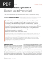 Economía Política y Del Capital Criminal