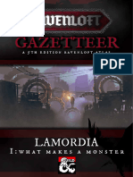 Ravenloft Gazetteer Lamordia Volume One