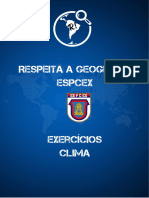 Lista de Exercícios Clima