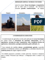 Processo de Modernização Agrícola