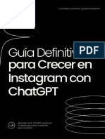 GuiÌ A Definitiva para Crecer en Instagram Con ChatGPT