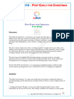 Hsslive - Xii-English-Unit-5-Lesson-1-Notes-Hssmozhi - POST EARLY FOR CHRISTMAS