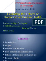 Exploring The Effects of Radiation On Human Health