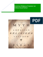 Immediate Download The Myth of American Religious Freedom 1st Edition David Sehat Ebooks 2024