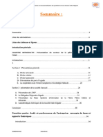 Laudit de Processus de Commercialisation Des Produits de La Mer Dans La Halle Dagadir ONP Agadir