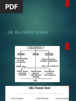 Indian Economy and Rural Development (R103) : Dr. Raj Shree Verma