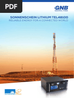 Sonnenschein Lithium 48V Telecom System