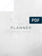 Your Life Your Plan 2025 Annual Planner by Génesis Núñez