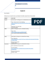 LGS Paragon Online Class 9-E