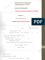 Module 1 - Beta and Gamma Functions - PPT. 16888102435511