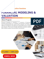 Financial Modelling and Valuation