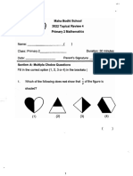 P2 Maths 2022 MahaBodhi RV4 Paper