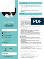 Resume Divya Shah