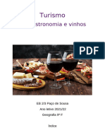 Turismo de Gastronomia e Vinhos