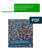 Full Download 21st Century Democracy Promotion in The Americas Standing Up For The Polity 1st Edition Jorge Heine PDF