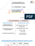 Circunferência Trigonométrica