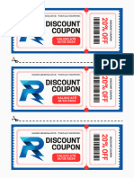 Red and Green Illustrative Restaurant Voucher Coupon PDF