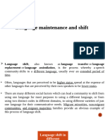 Introduction To Sociolinguistics (Lec. 5)