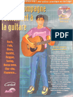 Je M'accompagne Facilement À La Guitare