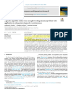 A Genetic Algorithm For The Close-Enough Traveling Salesman Problem With Application To Solar Panels Diagnostic Reconnaissance