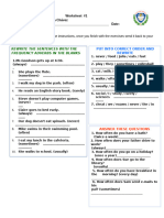 Worksheet Frequency Adverbs