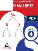 Factors & Multiples: Grade