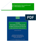 Full Download The World Trade Organization Law Practice and Policy Third Edition Hahn PDF