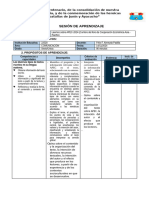 Sesión de Aprendizaje Apec-Sexto Grado 22528