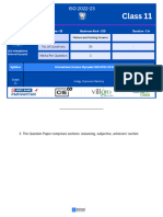 8b46c Class 11 Science Olympiad Sample Paper