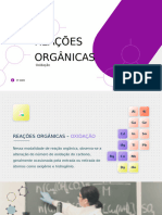 Aula 25 - Reações Orgânicas - Oxidação