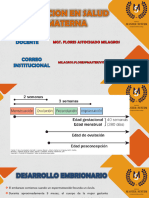 Desarrollo Embrionario