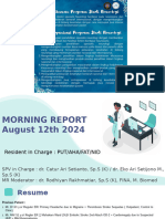 Dr. ROR - Wide Thrombotic Stroke - August 12th 2024