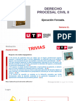 Derecho Procesal Civil Ii: Ejecución Forzada