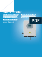 Hybrid Inverter - Sun - (3-6) K-Sg04lp1-Ver2.2-1 - User Manual