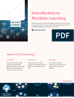 Introduction To Machine Learning