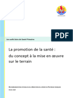 2020 02 27 Outil SSP La Promotion de La Santé