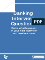 Banking Interview Questions Answers