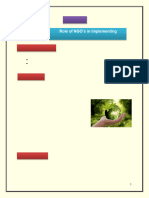 Role of NGO's in Implementing Environmental Laws