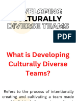 Group-2 Developing Culturally Diverse Teams