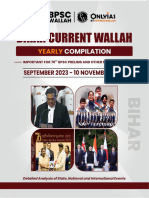 BPSC 70TH BPSC PRELIMS CURRENT AFFAIRS September 2023 October 2024