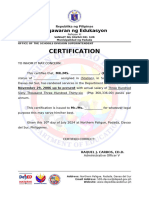 AAA. SAMPLE - COE With Salary