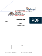 s4 Chemistry Paper 1 Set 2 Marking Guide